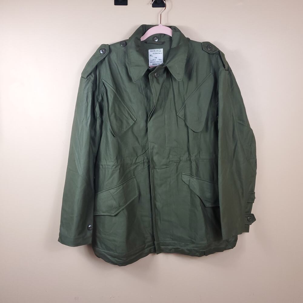Vintage German KL 1988 Military Utility 100% Cotton Jacket Size S/M